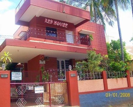 Ferienwohnung Red House Yoga Center Mysore Exterior foto